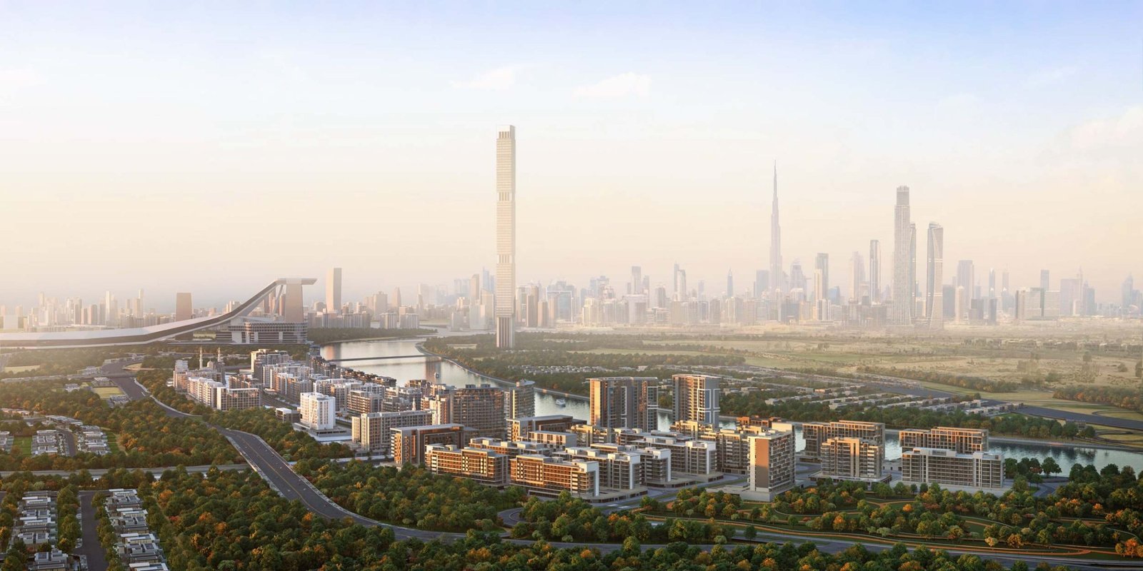 1 Bed + Study in Waves Grande Tower, MBR City (2109)