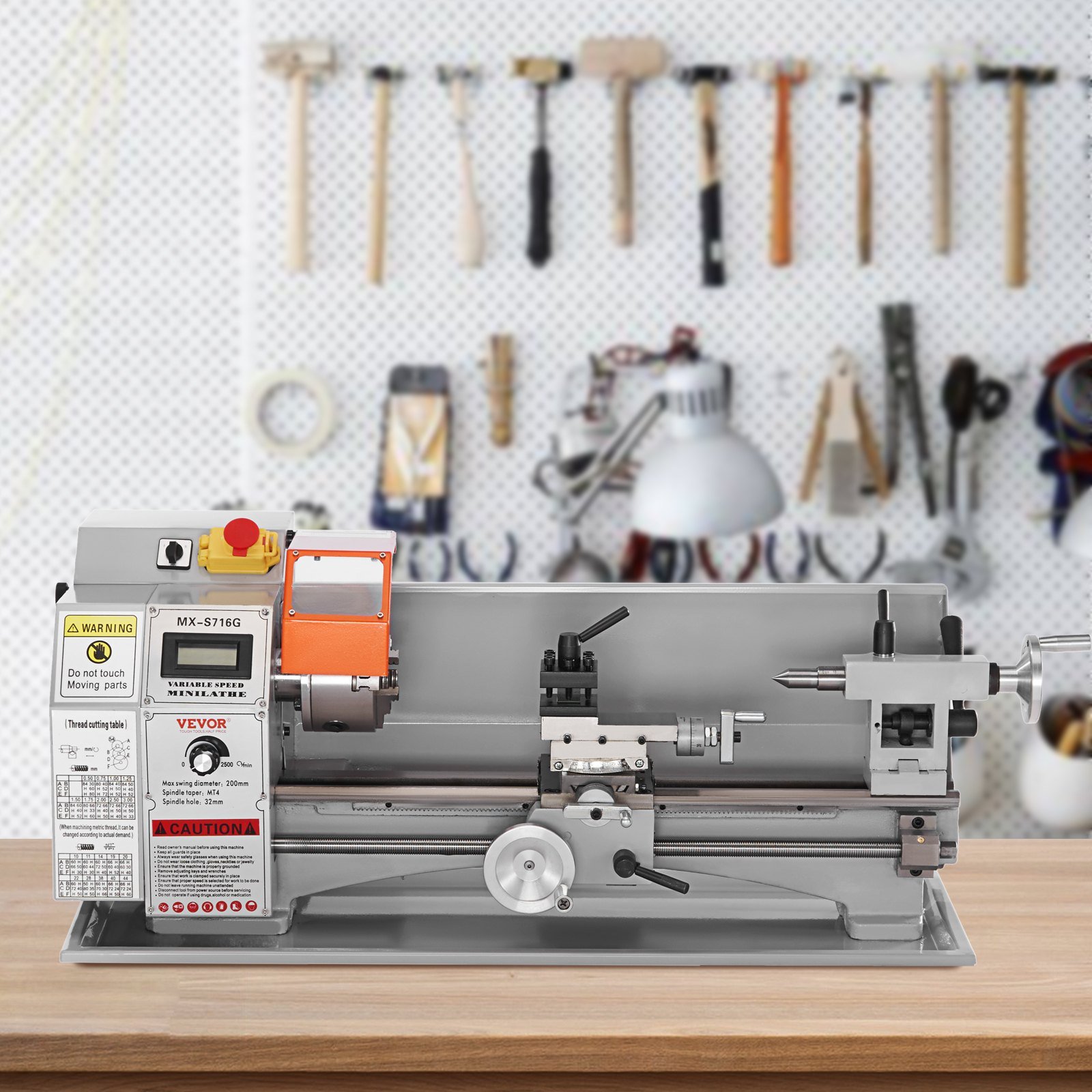 VEVOR Mini Metal Lathe Machine